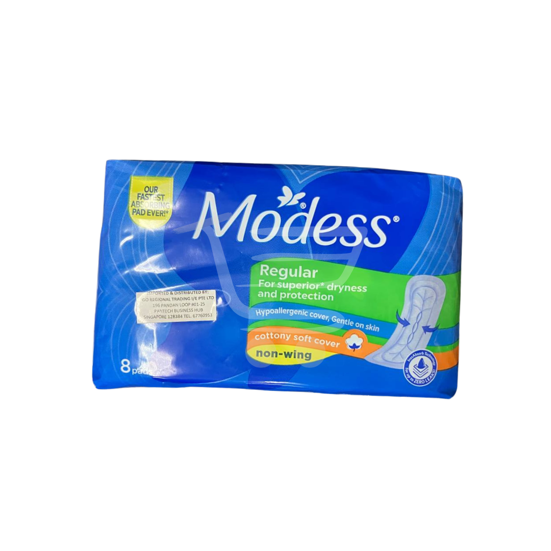 Modess - Non Winged Regular Pad