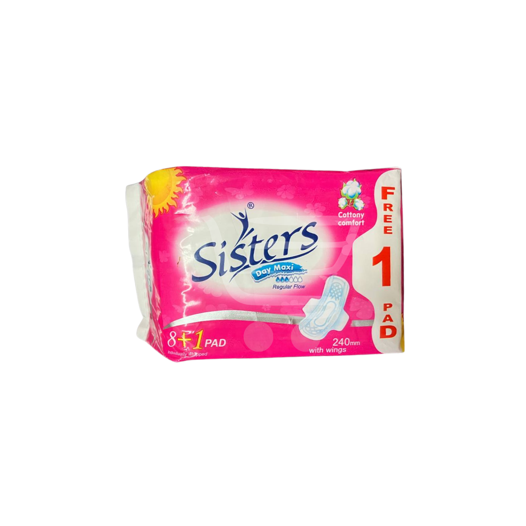 Sisters - Day Winged Maxi Pads (24cm)