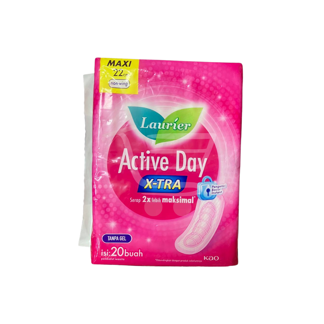 Laurier - Active Day X-tra Non Winged Pad (22cm)