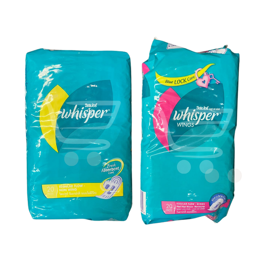 Whisper - Regular Flow Pad (Winged/Non-Winged)
