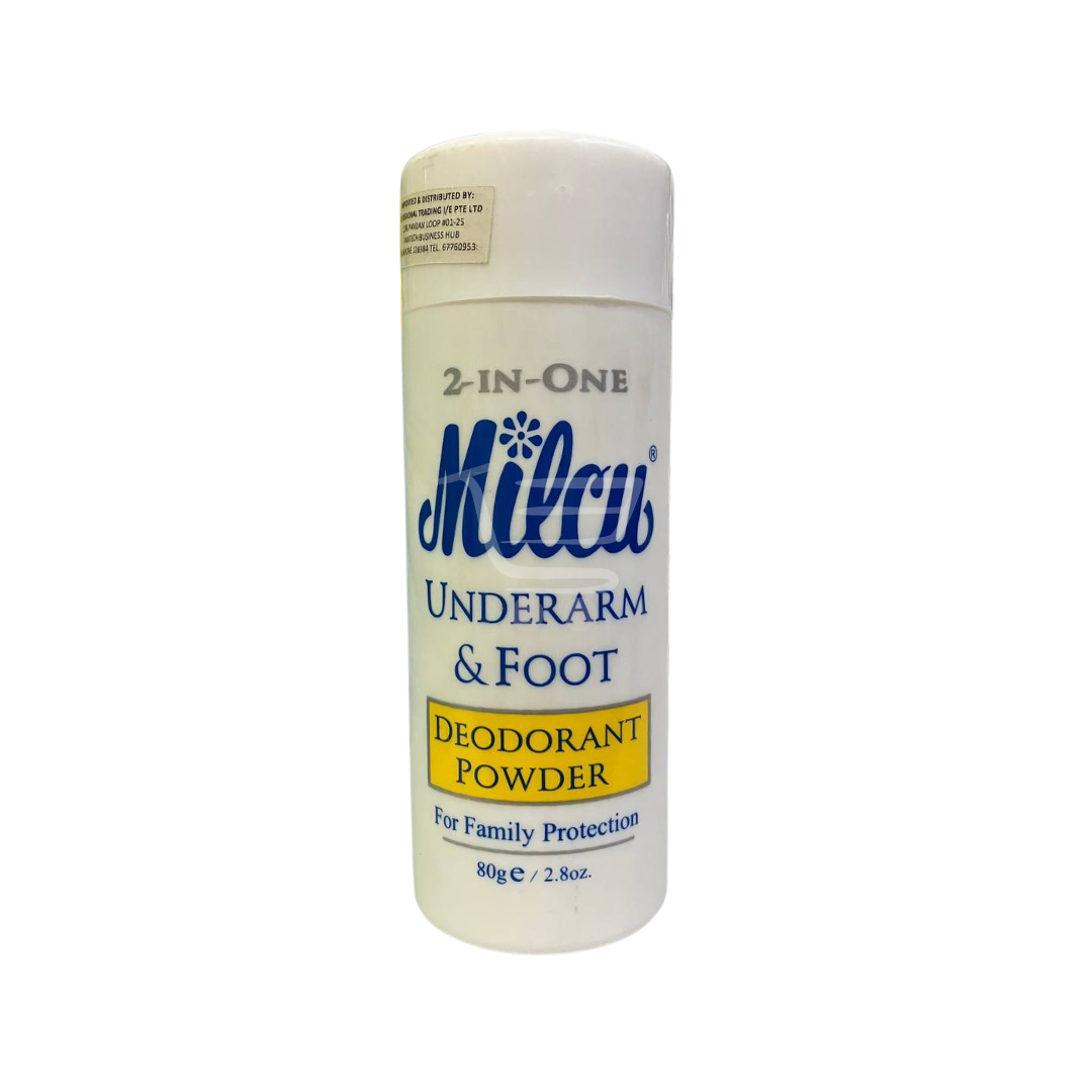 Milcu Underarm & Foot Deodorant Powder