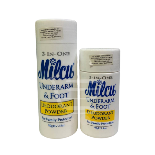 Milcu Underarm & Foot Deodorant Powder